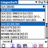 LingvoSoft Dictionary English <-> French for