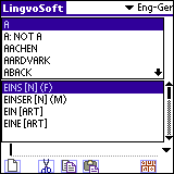 LingvoSoft Dictionary English <-> German for