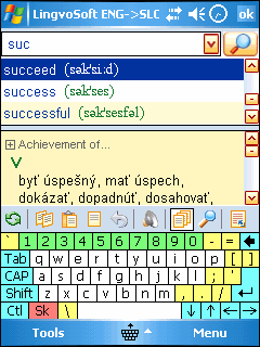 LingvoSoft Dictionary English <-> Slovak for