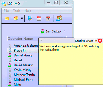 Live2support Sticky Notes Software