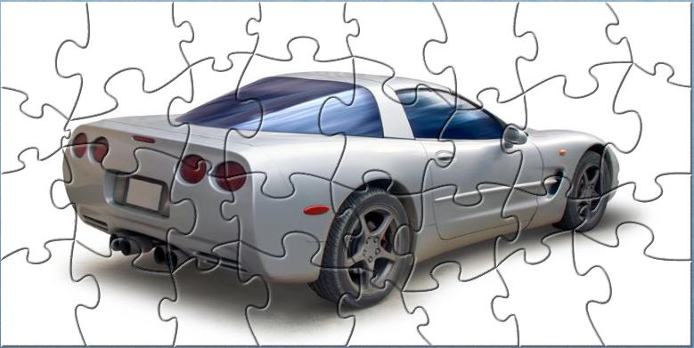Longaberger Corvette Puzzle