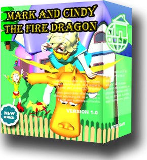 Mark and Cindy & the fire dragon