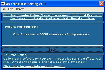 MB Free Horse Betting