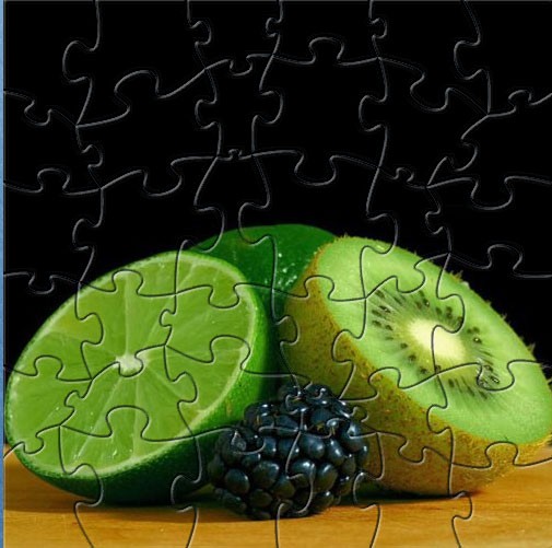 Mixed fruit puzzle