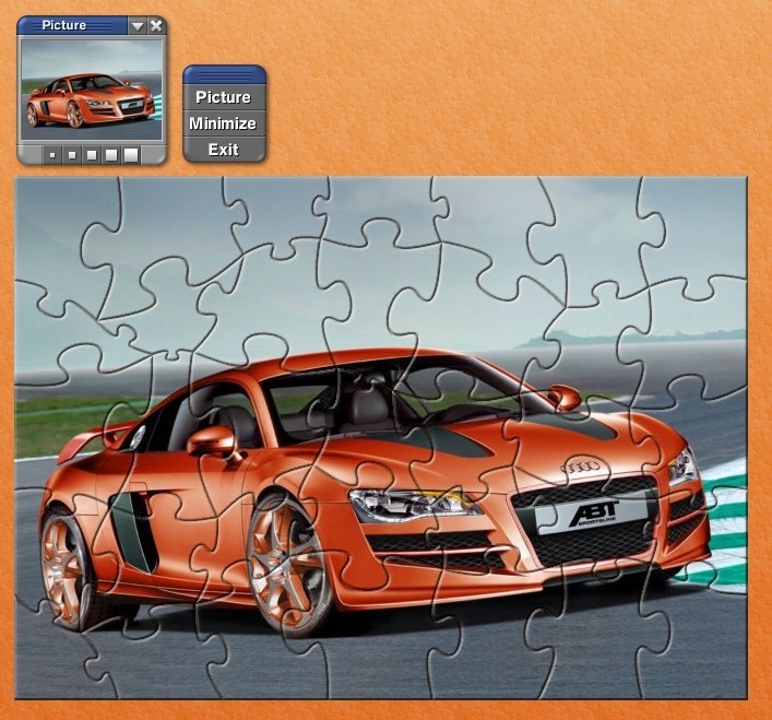 MLT2 Audi R8 Puzzle