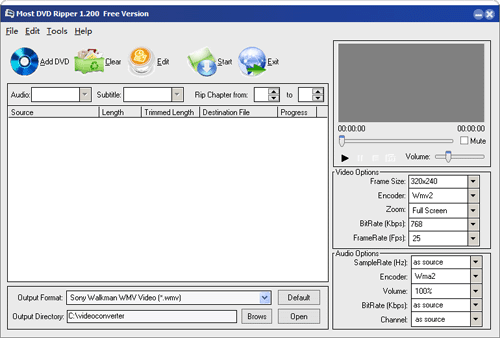 most  DVD to FLV Converter