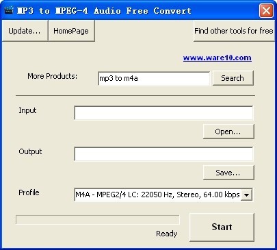 MP3 to MPEG-4 Audio Free Convert