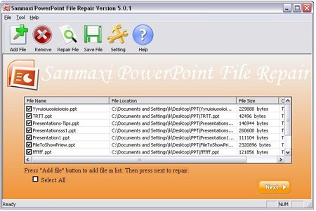 MS Powerpoint Recovery Software