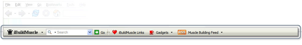 Muscle Workout IE Toolbar