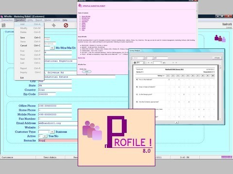 NProfile Contacts & Marketing Tool