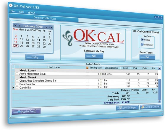 OK-Cal Weight Loss Software 4.3