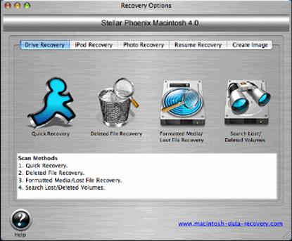 OSX Data Recovery