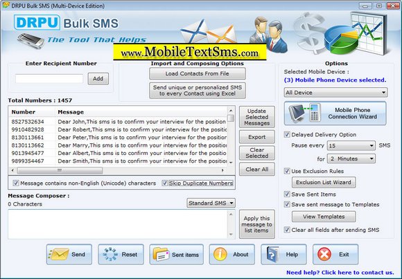 PC SMS Software