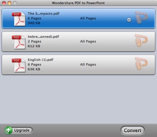 PDF to Powerpoint for Mac ( Mac)