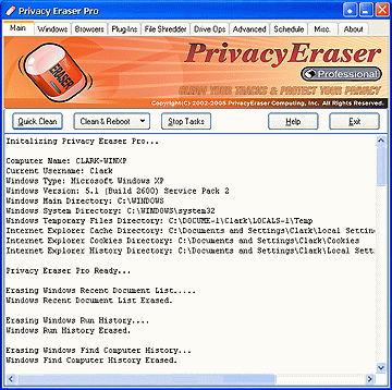 Privacy Eraser Pro Trial Version