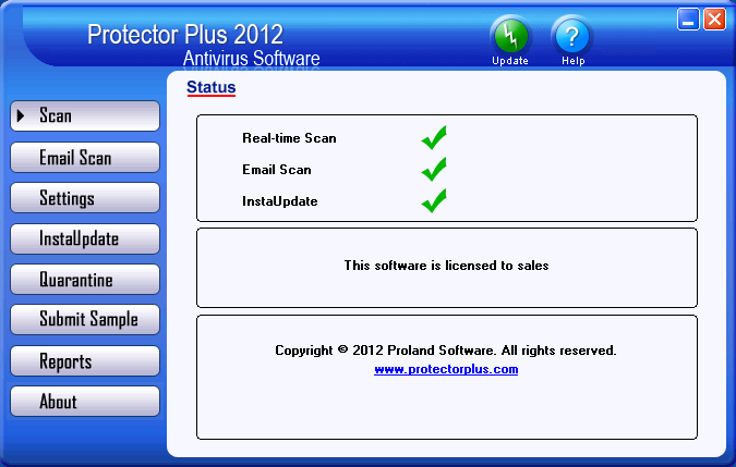 Protector Plus 2011 Antivirus-L01 8.0.L01