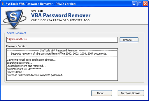 Recover VBA Password Excel