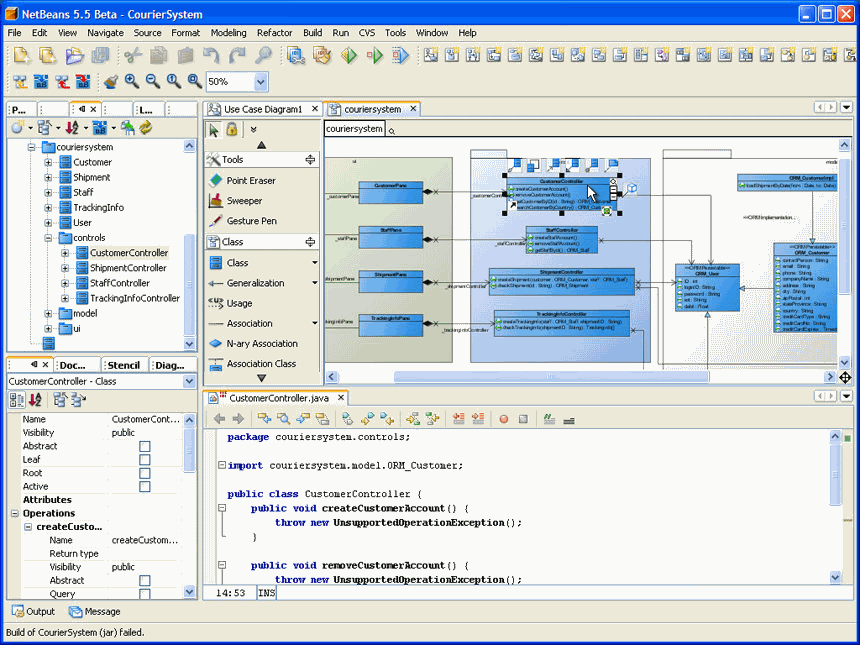 SDE for NetBeans (ME) for Windows 3.0 Modele