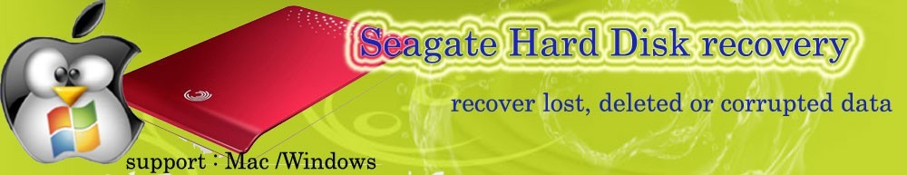 Seagate hard disk recovery (Windows & Mac)