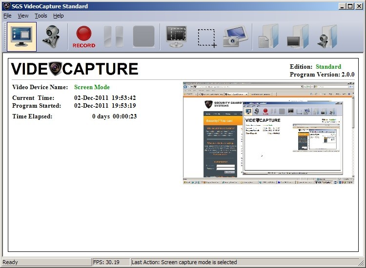 SGS VideoCapture Free software