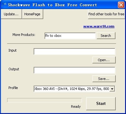 Shockwave Flash to Xbox Free Convert