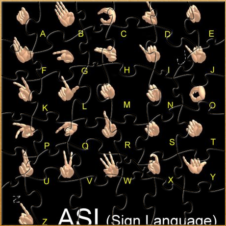 Sign Language Puzzle