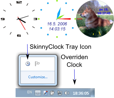 Skinny Clock 1.0 RC