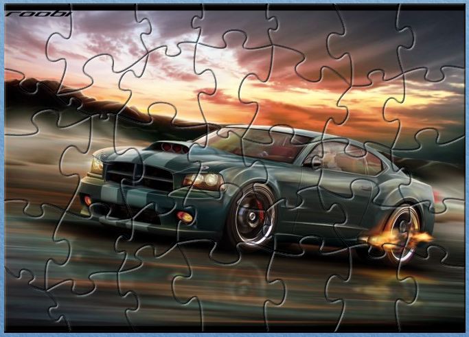 SM Dodge Charger Puzzle