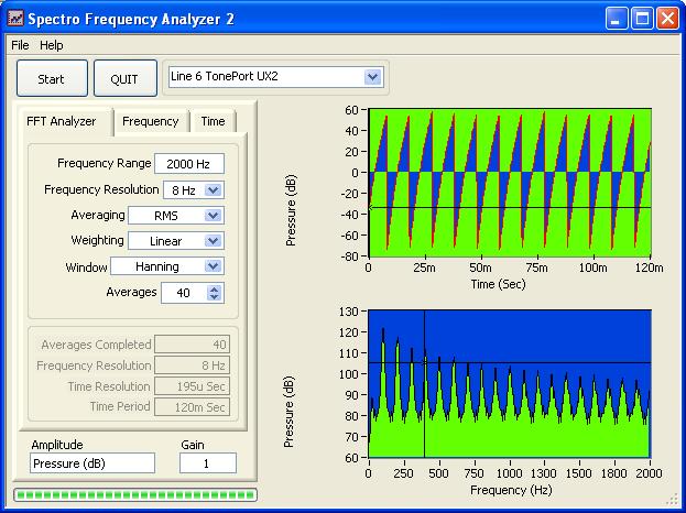 Spectro Frequency Analyzer