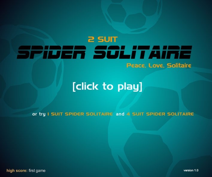 free spider solitaire 2 suit