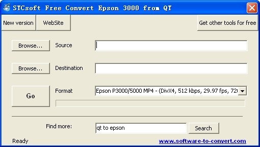 STCsoft Free Convert Epson 3000 from QT