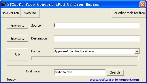 STCsoft Free Convert iPod U2 from Musics