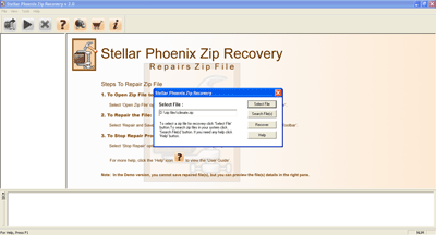 Stellar Phoenix Zip Recovery Software