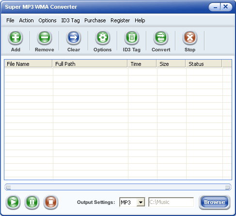 Super MP3 WMA Converter