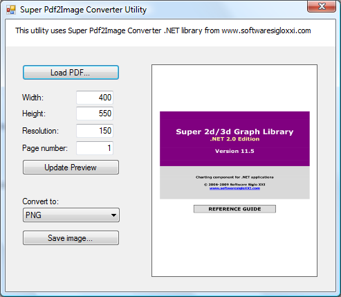 Super PDF2Image Converter .NET
