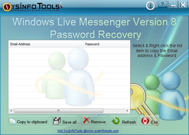 SysInfoTools Windows Live Messenger Password Recov