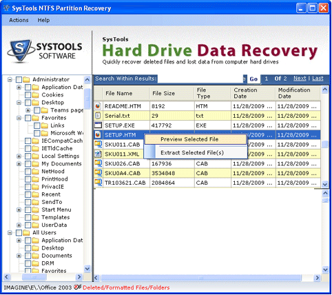 Top Rated Data Restore Software