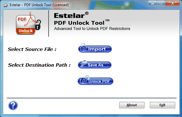 Unlock a PDF