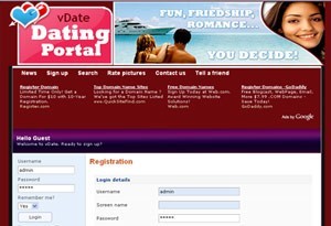 vDate - Dating Portal PHP Script
