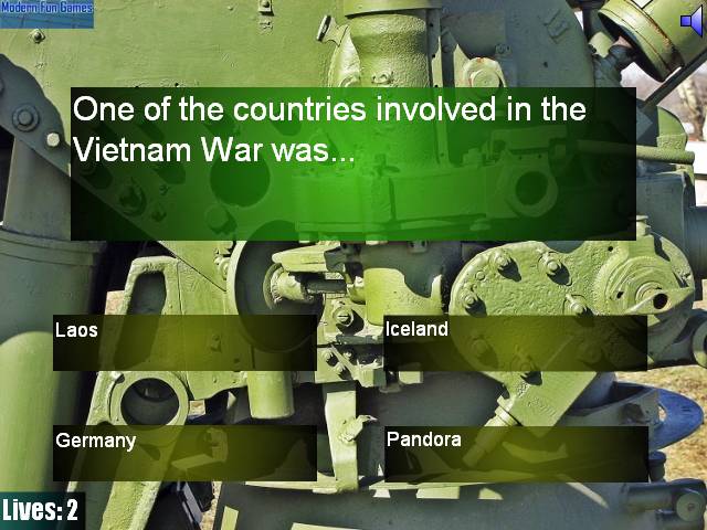 Vietnam War Quiz MFG