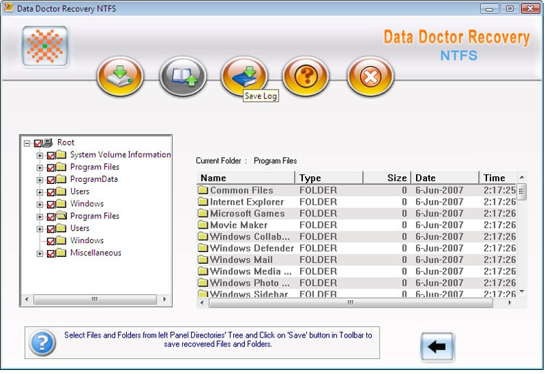 Vista NTFS Data Recovery Software