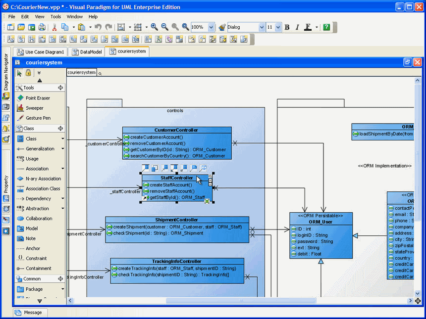 Visual Paradigm for UML (Personal Edition) for Lin