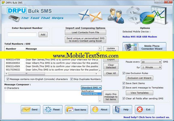 Windows SMS