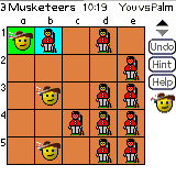 x3 Musketeers for PALM