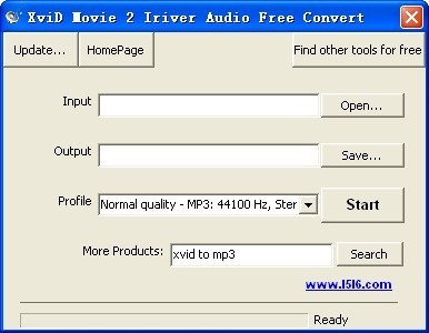 XviD Movie 2 Iriver Audio Free Convert