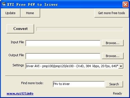 XYZ Free F4V to Iriver