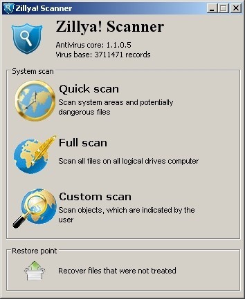 Zillya! Scanner 1.1.0.5b37