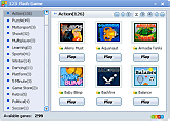 123 Flash Game Desktop Client Screenshot