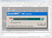Screenshot of 1A PDF to DWG converter Pro 2015