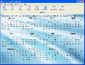Screenshot of 1st Smart Desktop Calendar